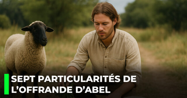 Sept particularités de l’offrande d’Abel