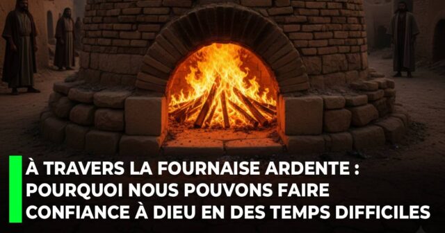 À travers la fournaise ardente _ pourquoi nous pouvons faire confiance à Dieu en des temps difficiles