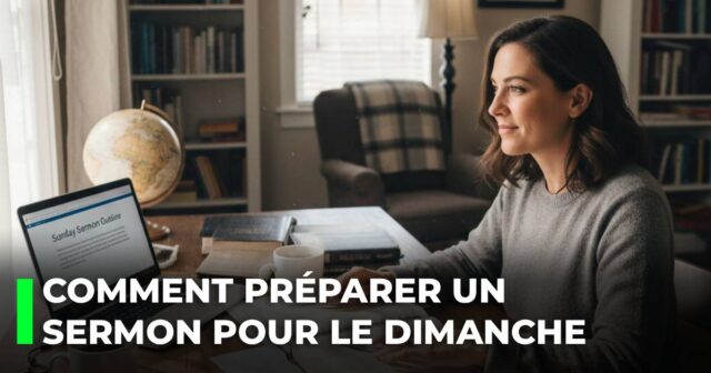 Comment préparer un sermon pour le dimanche