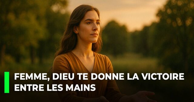 Femme, Dieu te donne la victoire entre les mains